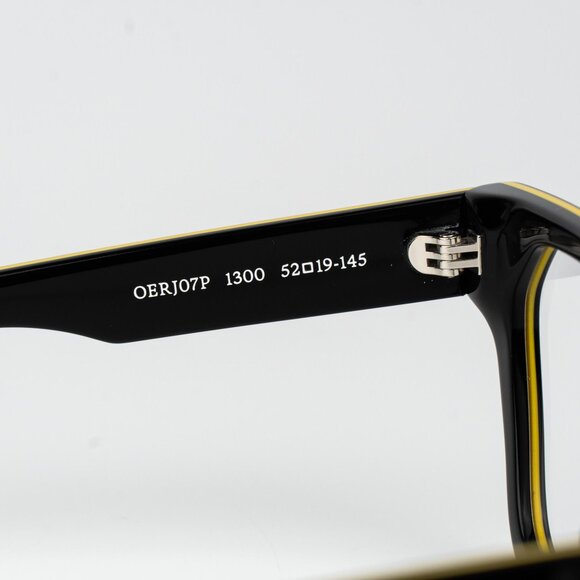 Off-White STYLE 7P Women Eyeglasses Black Yellow Square OERJ07P STYLE 7P 1300 - Picture 8 of 12